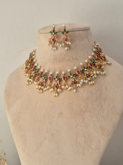 Rutvika Necklace Set