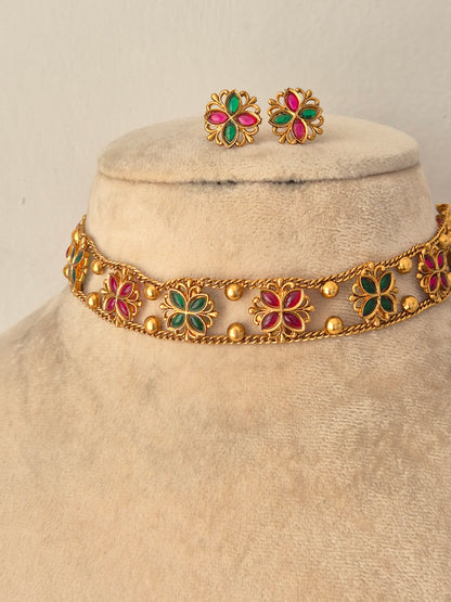 Ahalya Necklace Set
