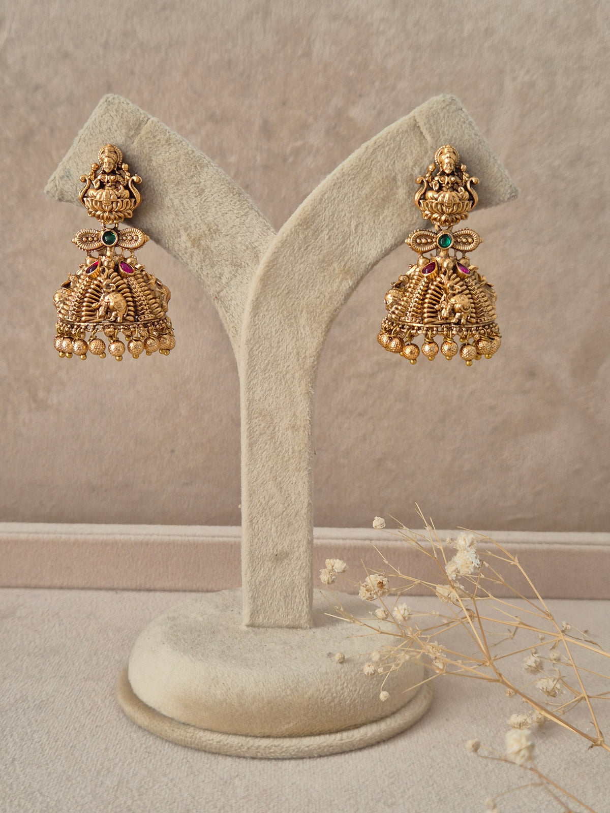 Chirashree traditional handcrafted earrings by Naitri.in