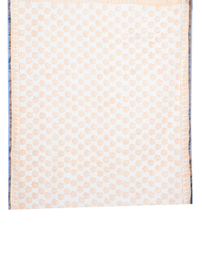The cotton silk fabric lends a fluid drape with a gentle richness, making it ideal for both intimate gatherings and elevated everyday wear by naitri.in