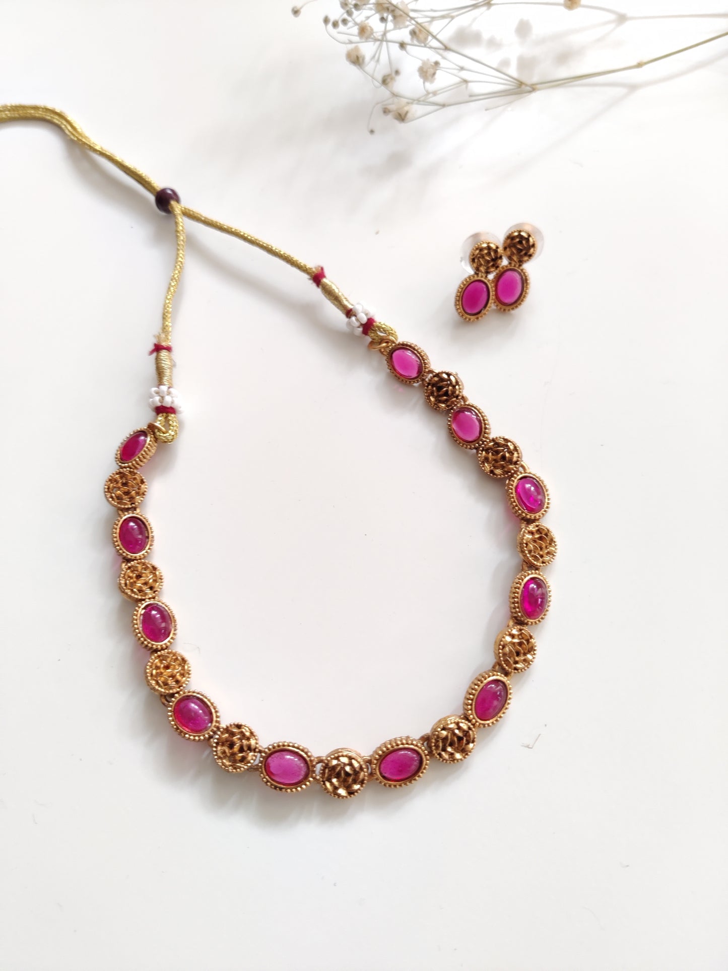 Mahadevi Temple Necklace Set