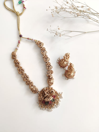 Kunjala Temple Necklace Set