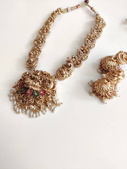 Kunjala Temple Necklace Set
