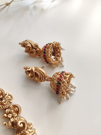 Kunjala Temple Necklace Set