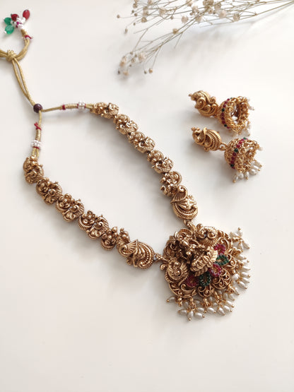 Kunjala Temple Necklace Set