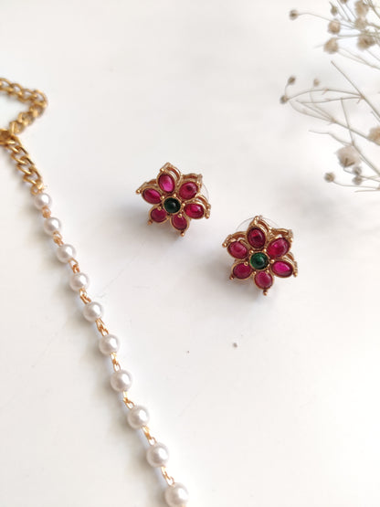 Manikya Temple Necklace Set