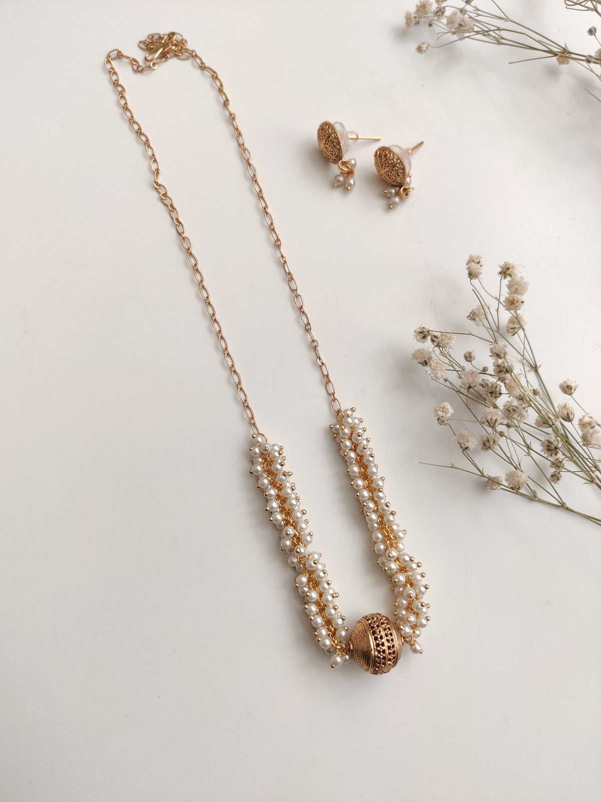 Kanaka Temple Necklace Set