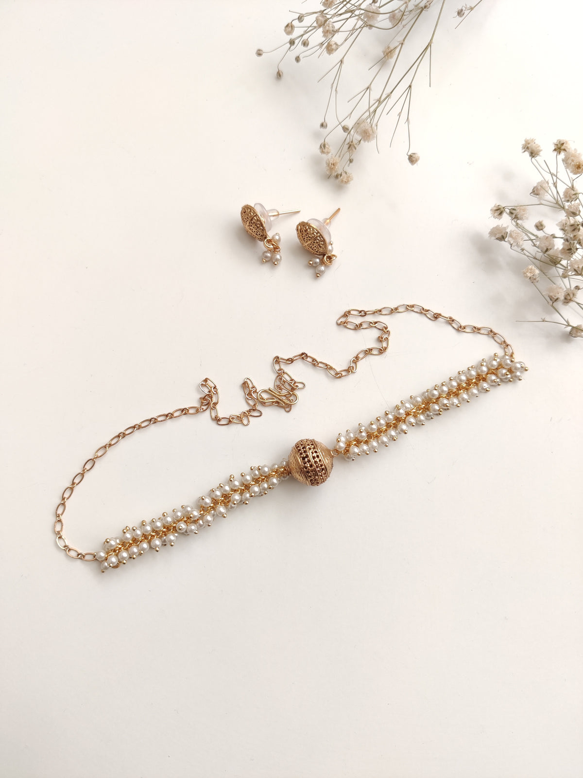 Kanaka Temple Necklace Set