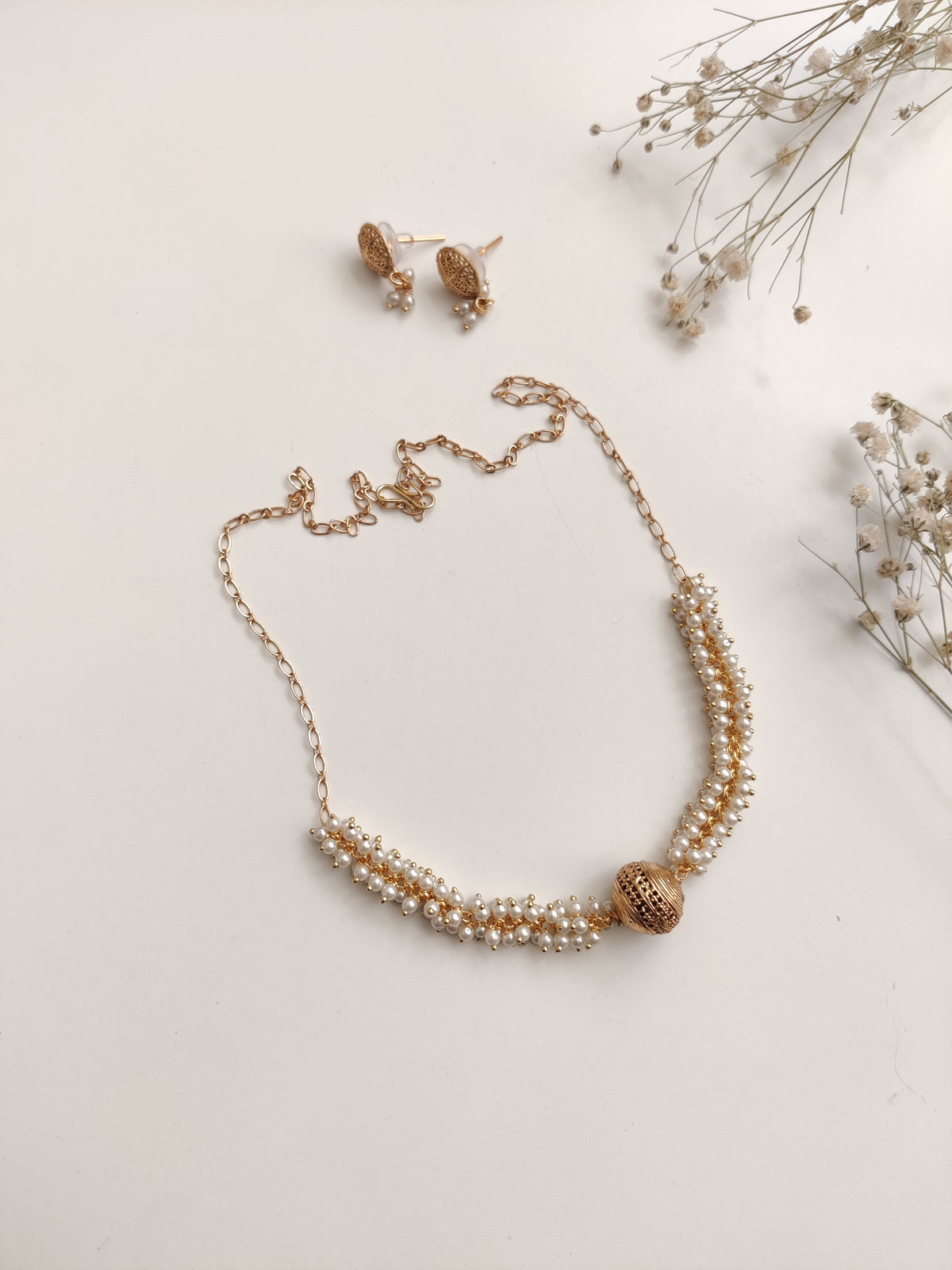 Kanaka Temple Necklace Set