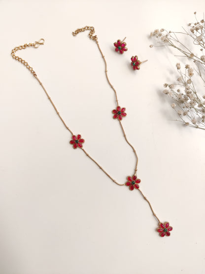 Tamanna Temple Necklace Set