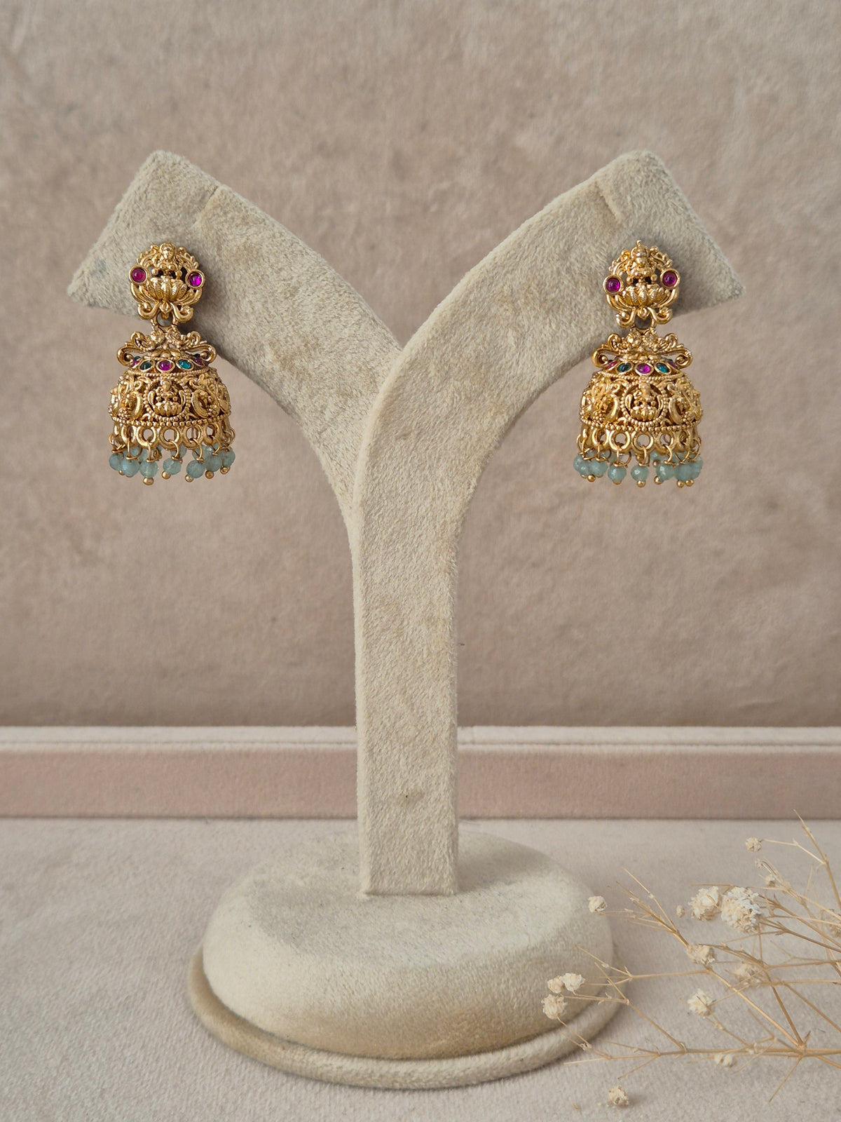 Manjari handcrafted traditional earrings by Naitri.in