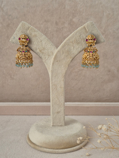 Manjari handcrafted traditional earrings by Naitri.in