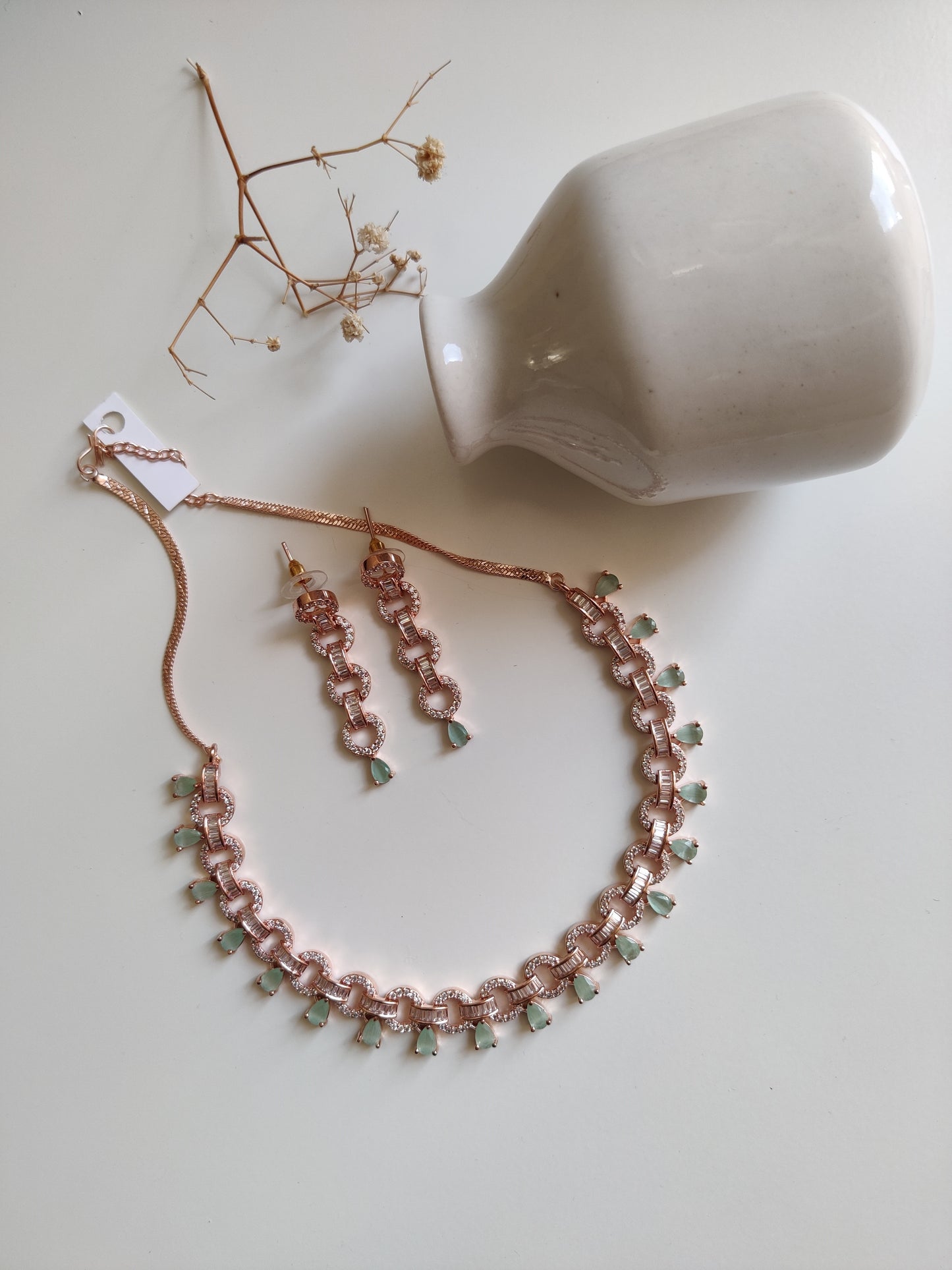 Alveera Necklace Set by Naitri - Necklace