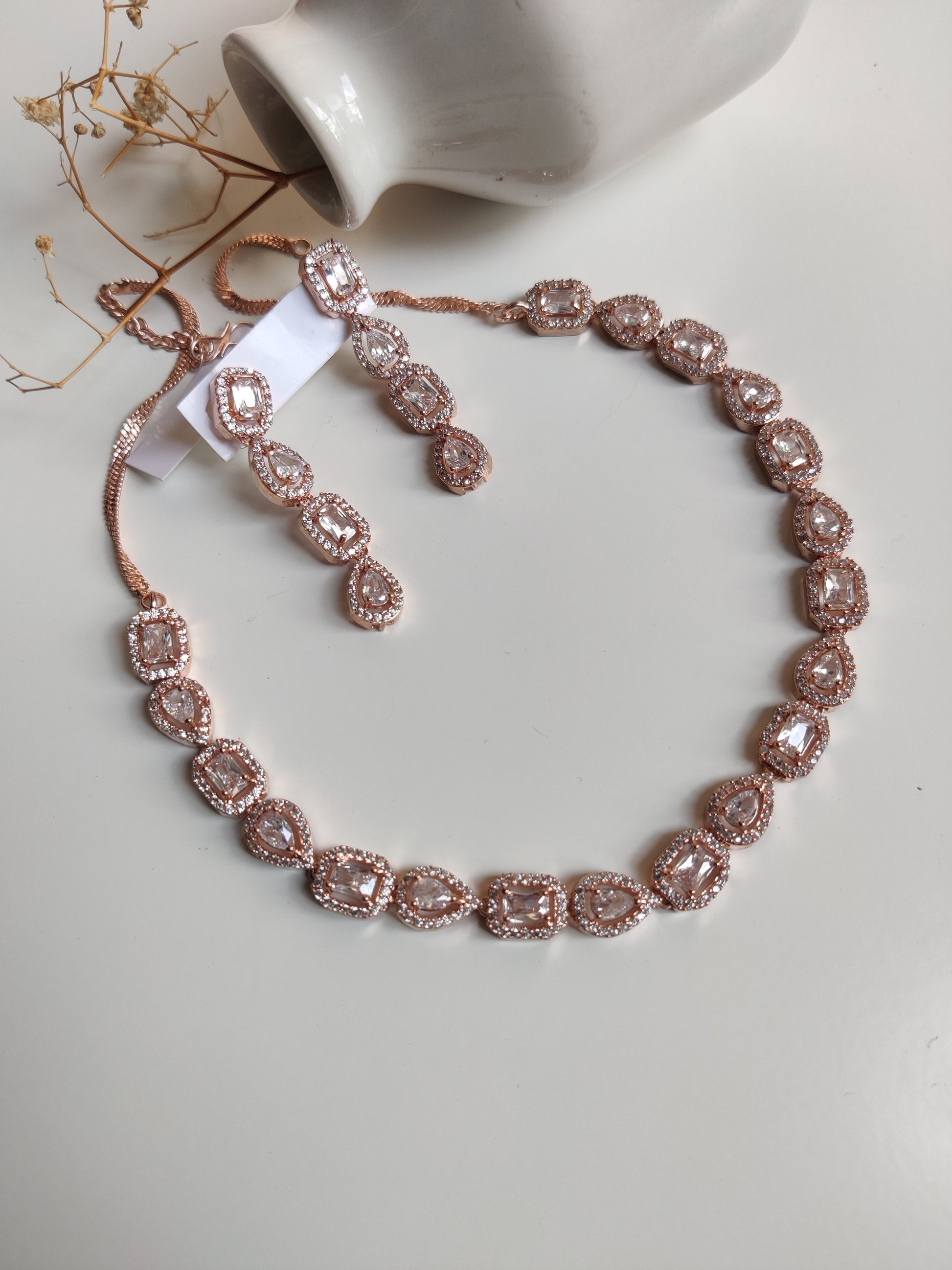 Misha Necklace Set by Naitri - Necklace