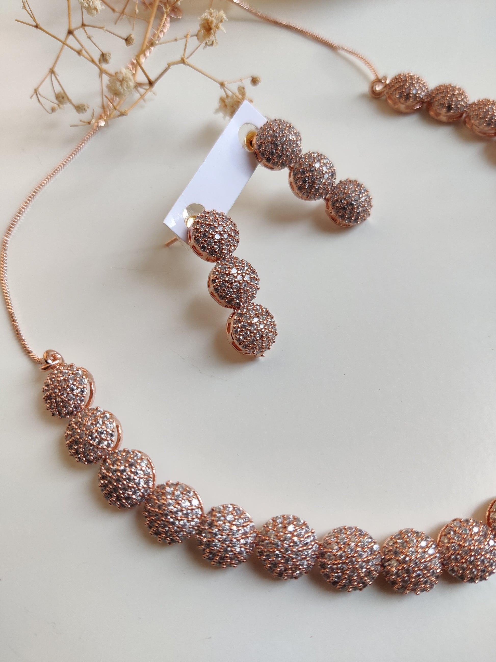 Osha Necklace Set by Naitri - Necklace