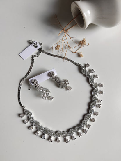 Pavani Necklace Set by Naitri - Necklace