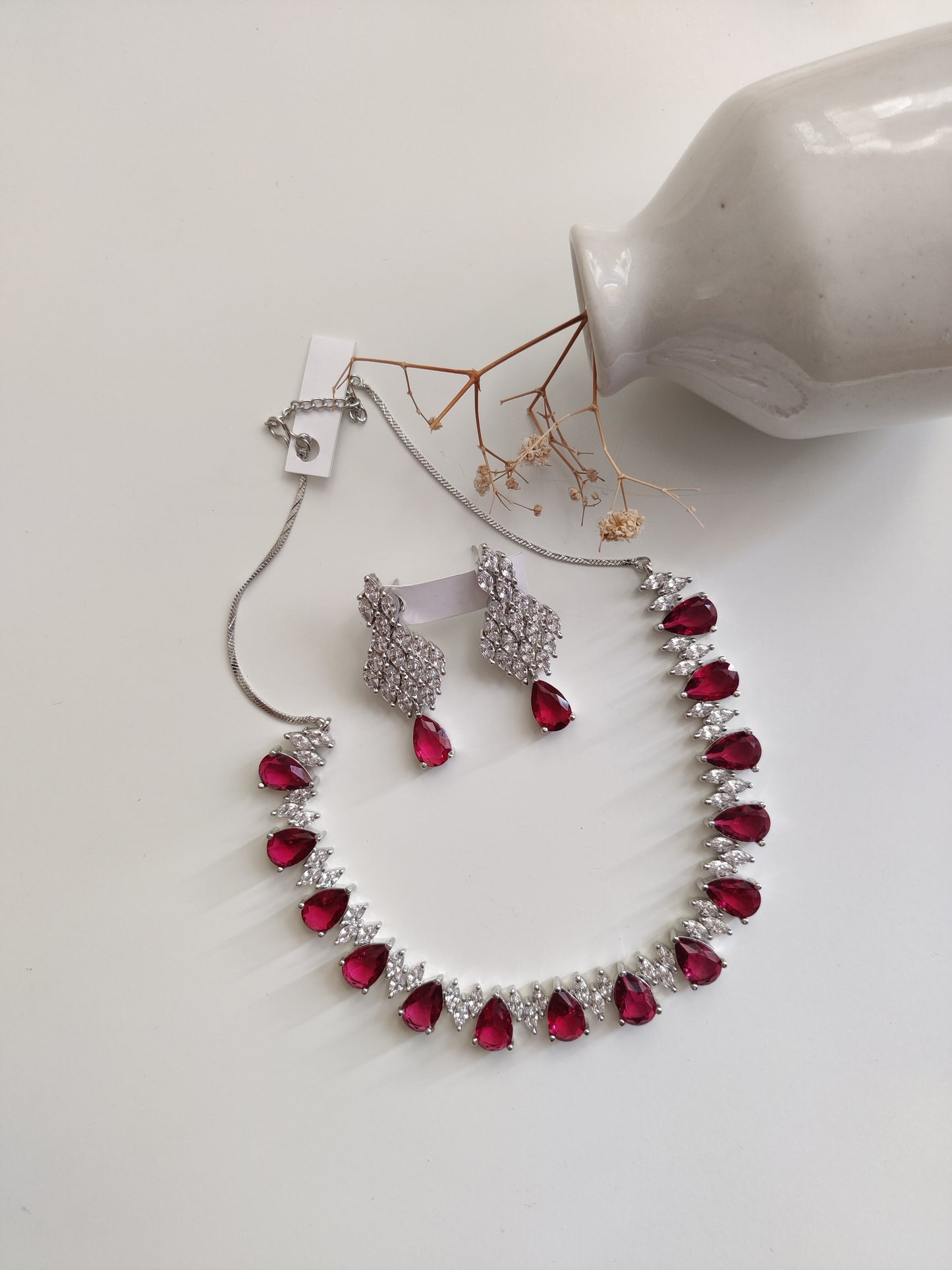 Rubina Necklace Set by Naitri - Necklace