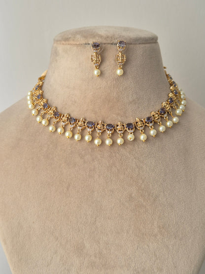 beautifully crafted necklace eye catching and attractive as you style by naitri.in