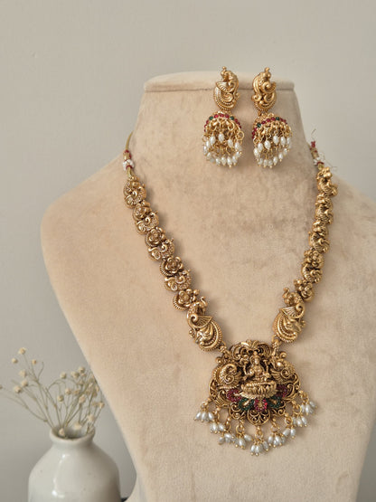 Kunjala Temple Necklace Set